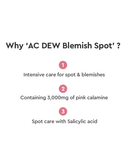 Dewytree The Clean Lab AC Dew Calamine Blemish Spot - 18gms
