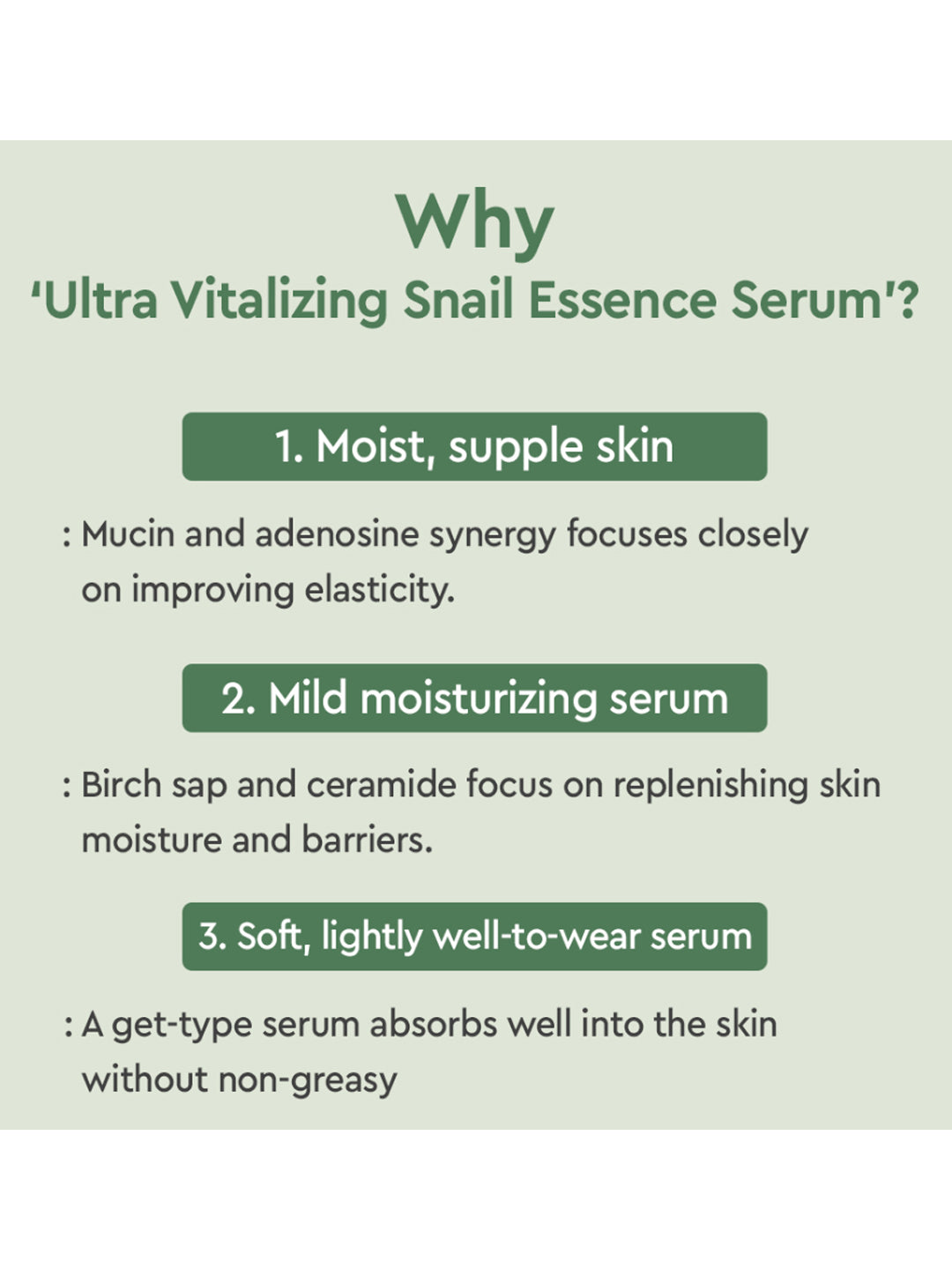 Dewytree Ultra-Vitalizing Snail Serum - 70ml
