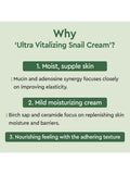 Dewytree Ultra-Vitalizing Snail Cream - 80ml