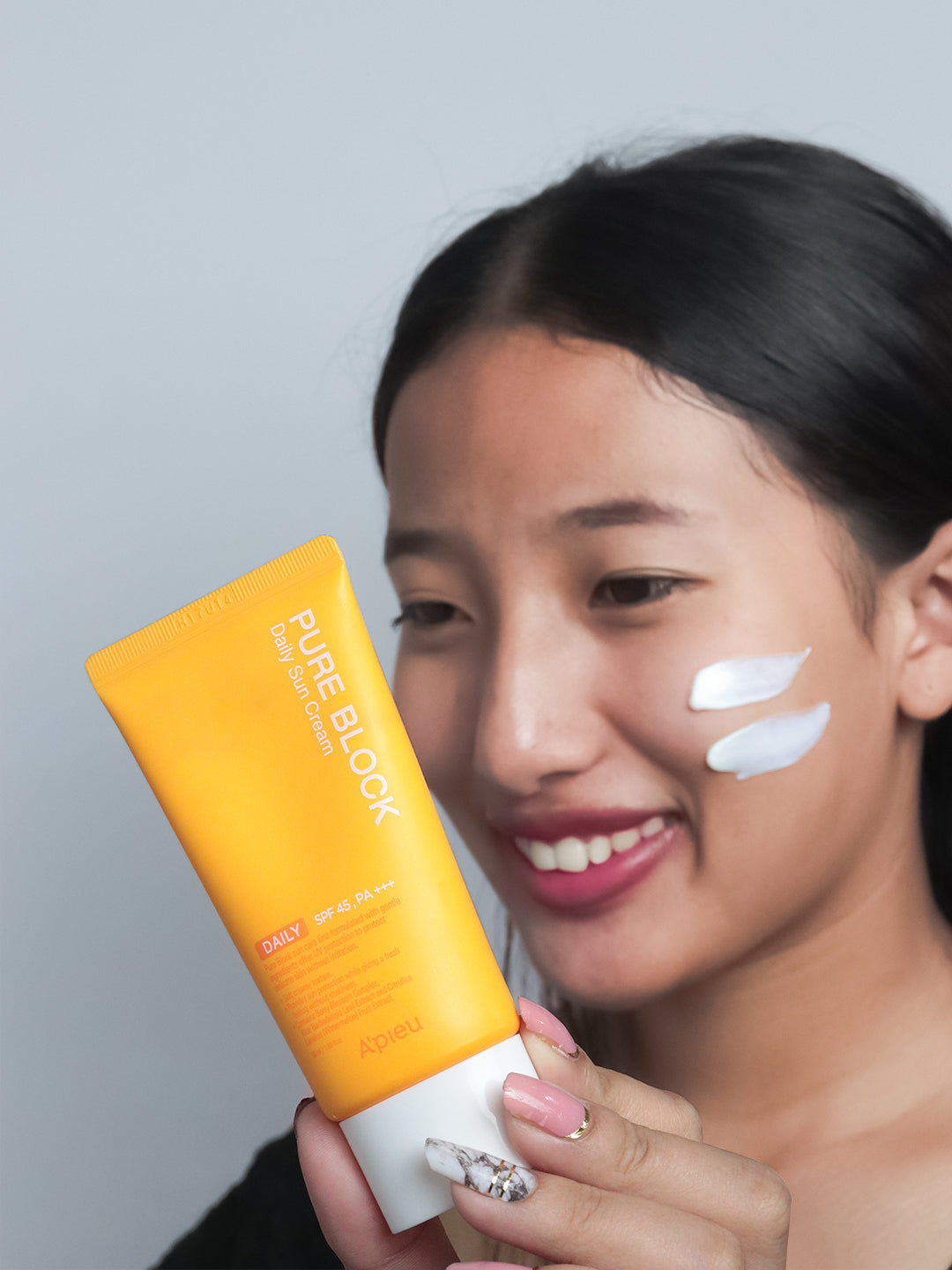 A'PIEU Pure Block Natural Daily Sun Cream SPF45/PA+++ (50ML)