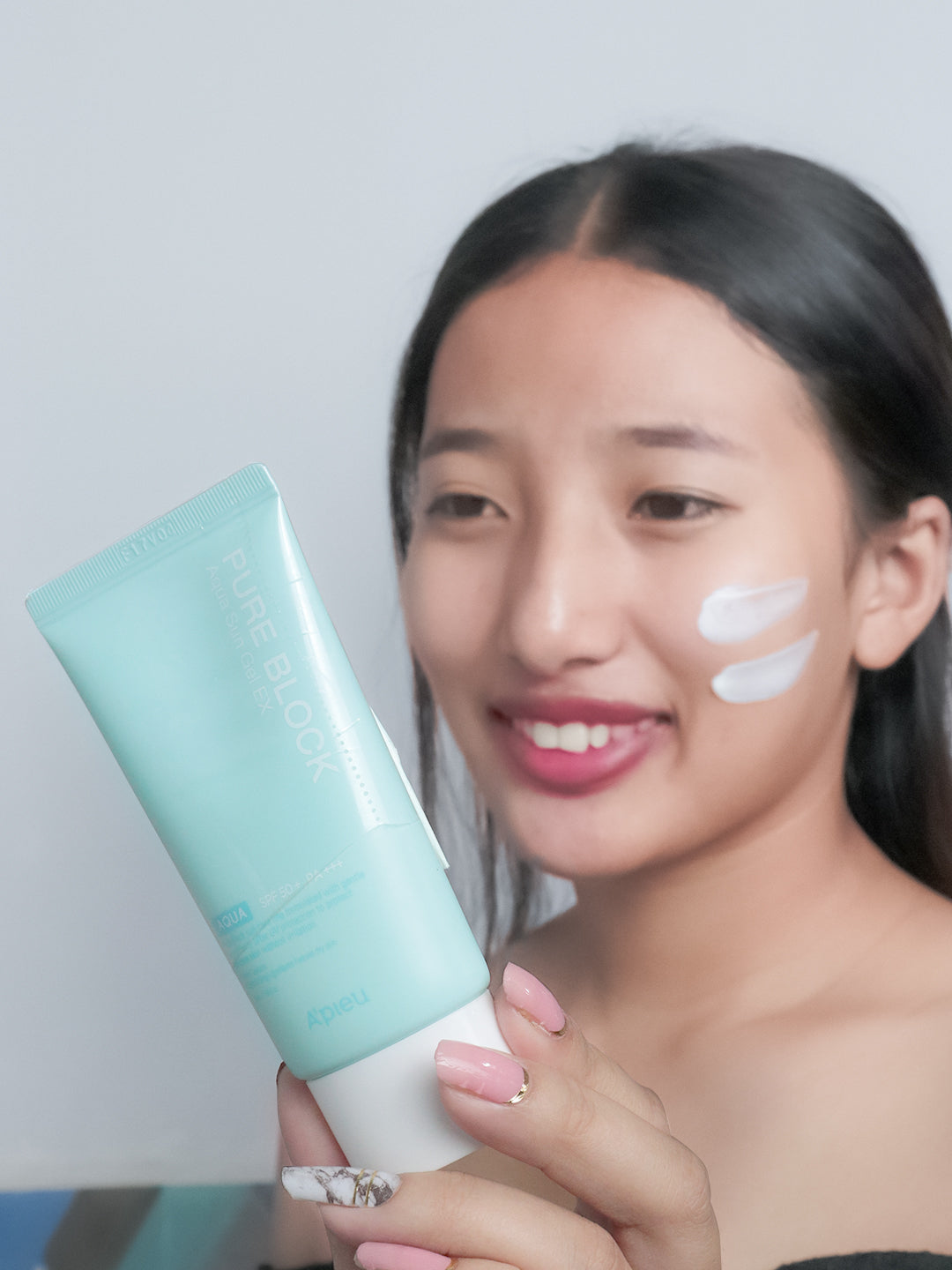 A'PIEU PURE BLOCK AQUA SUN GEL SPF50+/PA+++(50ml)