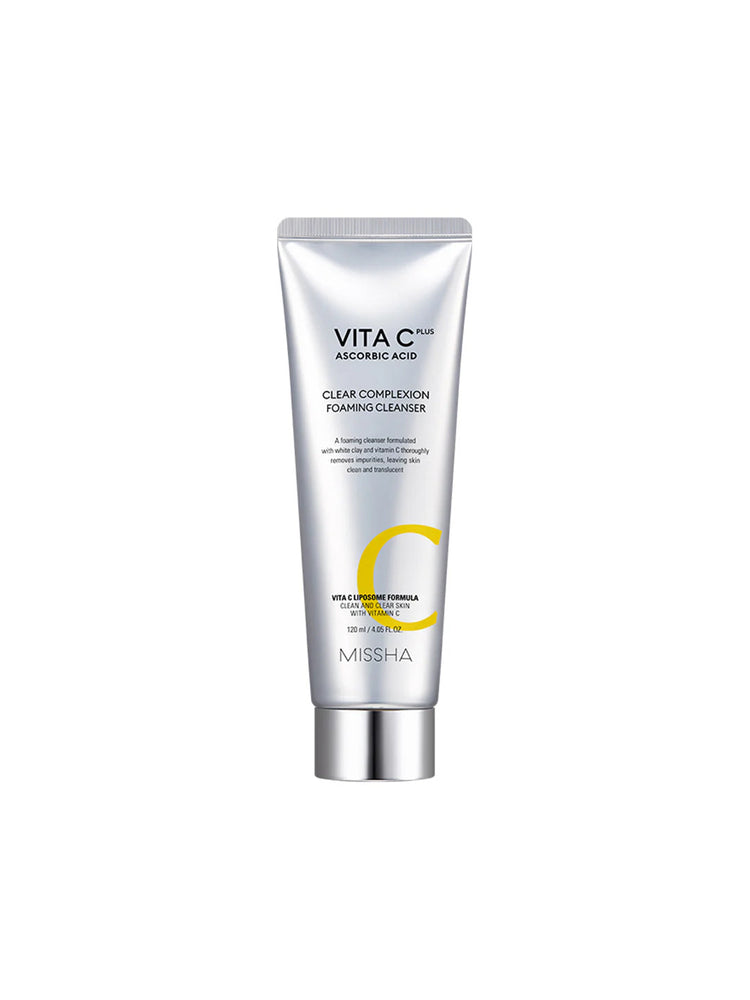 Missha Vita C Plus Clear Complexion Foaming Cleanser