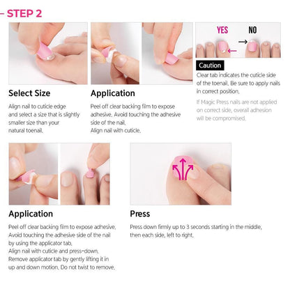 how to use DASHING DIVA MAGICPRESS Red Shine