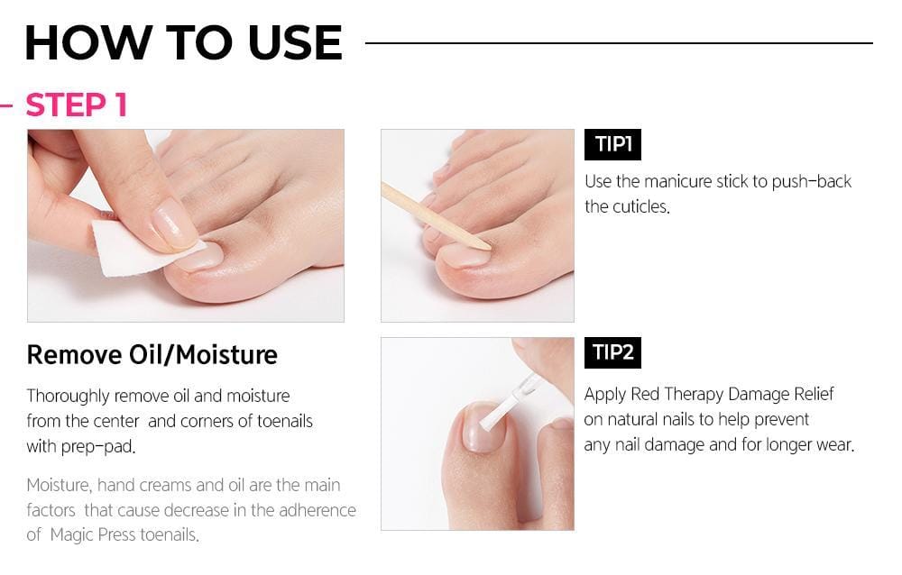 How to use DASHING DIVA MAGICPRESS Red Shine