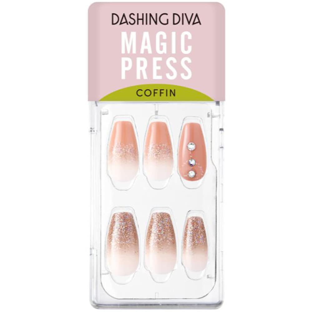Dashing Diva Magic Press Shine Coral