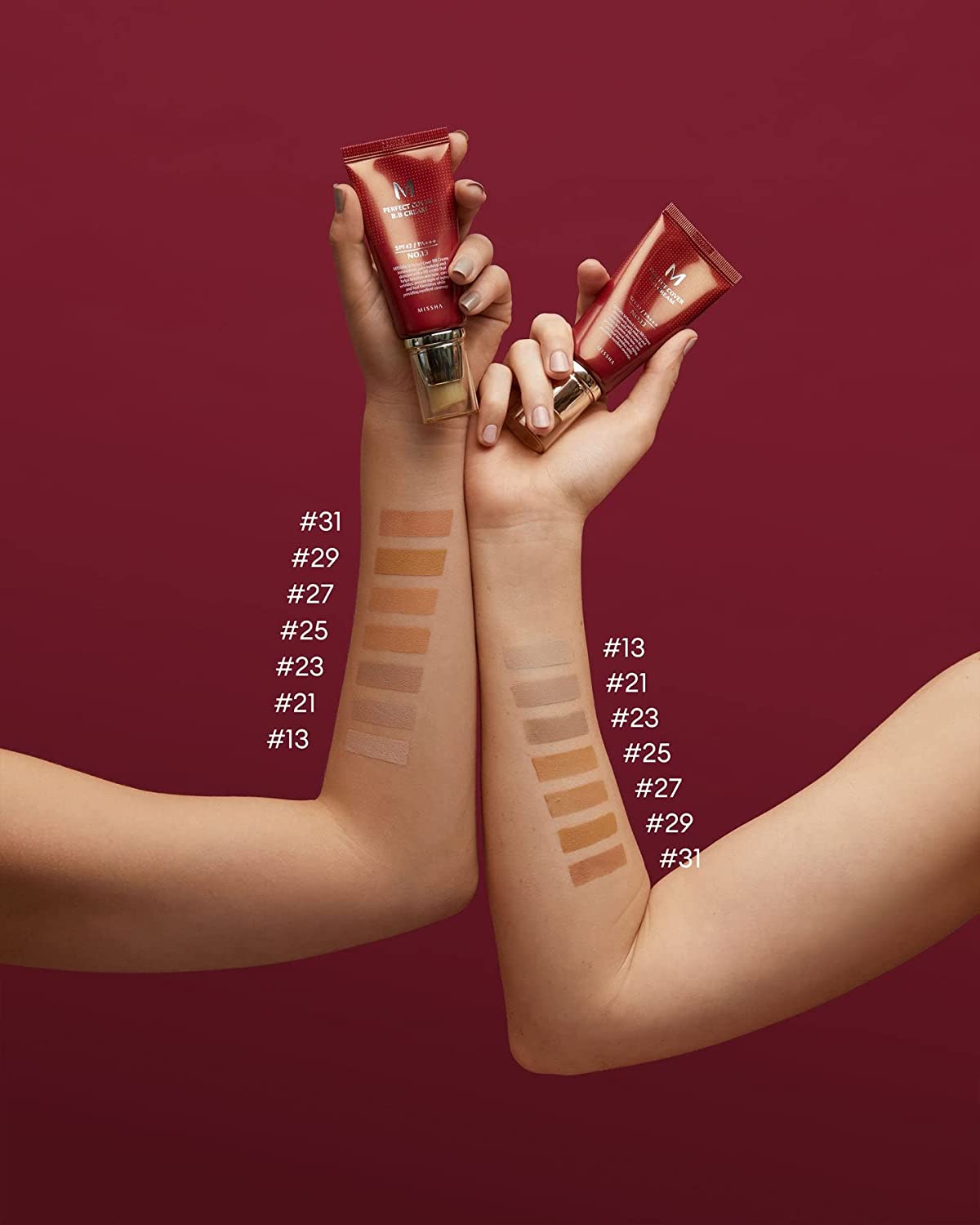 MISSHA M PERFECT COVER_BB CREAM SPF42/PA+++ (20ML) [NO.23] (NB)