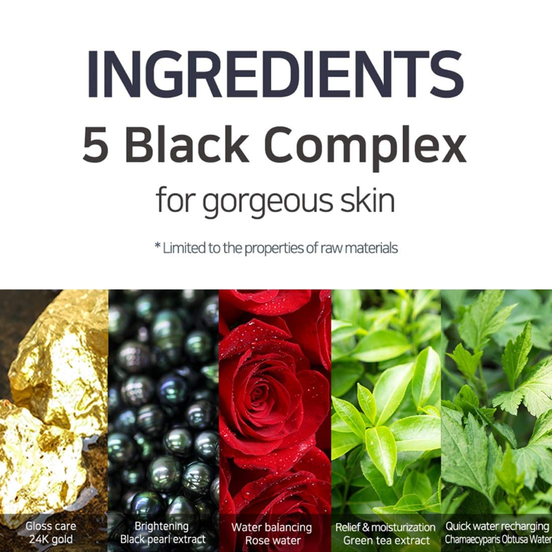 PETITfÉE BLACK PEARL & GOLD HYDROGEL EYE PATCH to Reduce Dark Circles, Fine Lines and Wrinkle. Pack of 60 Pieces (30 pairs)