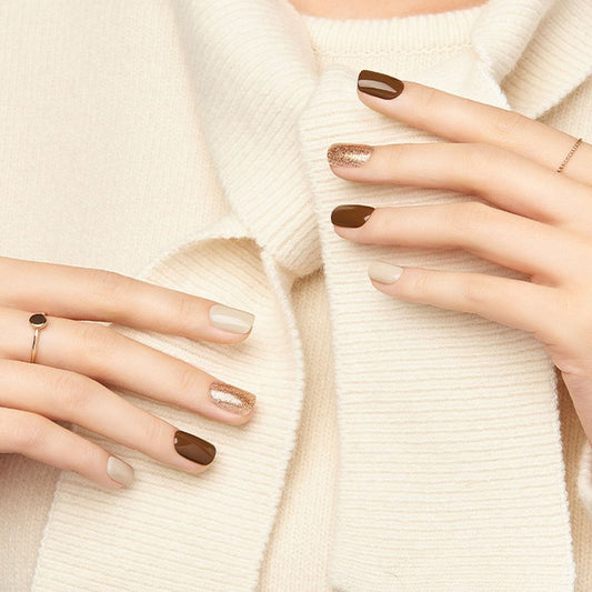 Dashing Diva Magicpress Vanilla Brown