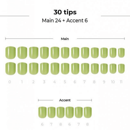 DASHING DIVA MAGICPRESS Avocado 2