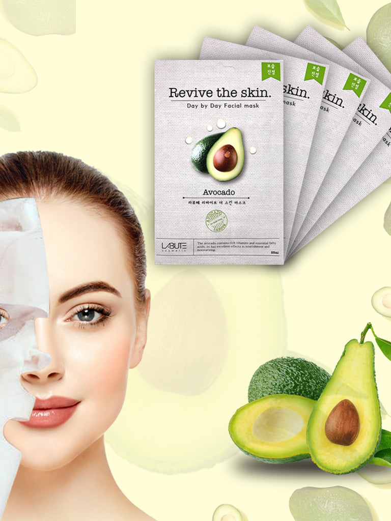 Avocado Face Mask 5 Sheet