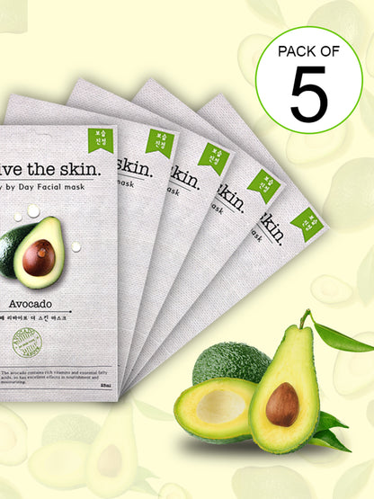 Avocado Face Mask 5 Sheet