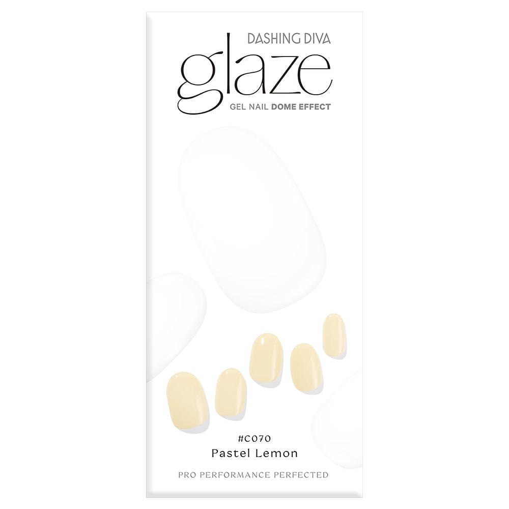 Dashing Diva Glaze Pastel Lemon 1