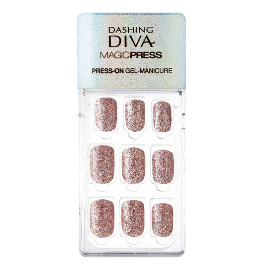 DASHING DIVA MAGICPRESS Rose Glitter