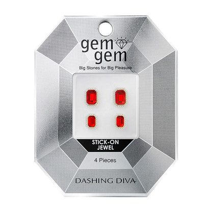 DASHING DIVA GEM GEM Ruby Stone