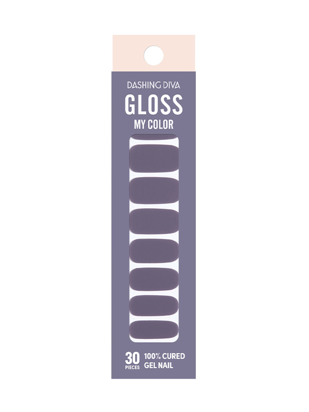 DASHING DIVA GLOSS Ash Lavender