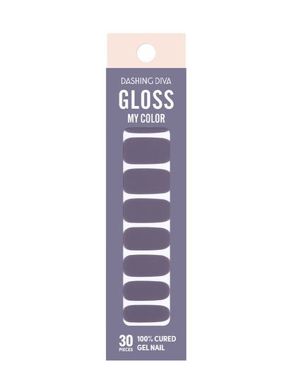 DASHING DIVA GLOSS Ash Lavender