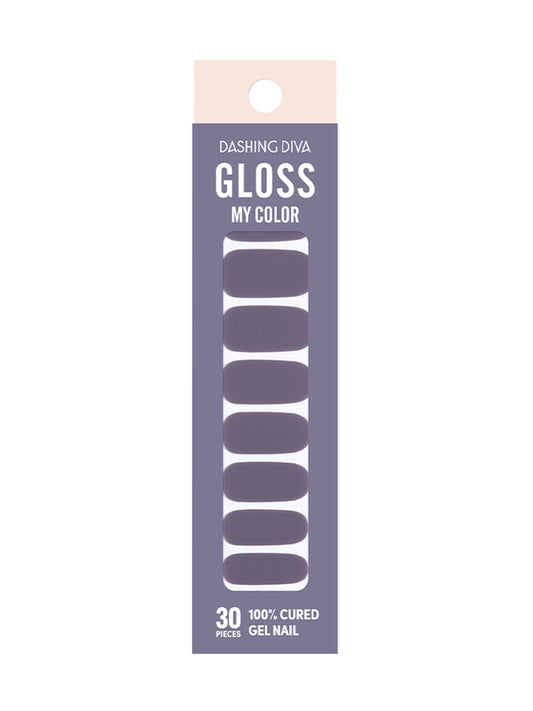 DASHING DIVA GLOSS Ash Lavender