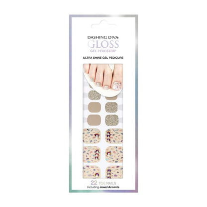 DASHING DIVA GLOSS Beige Slip 