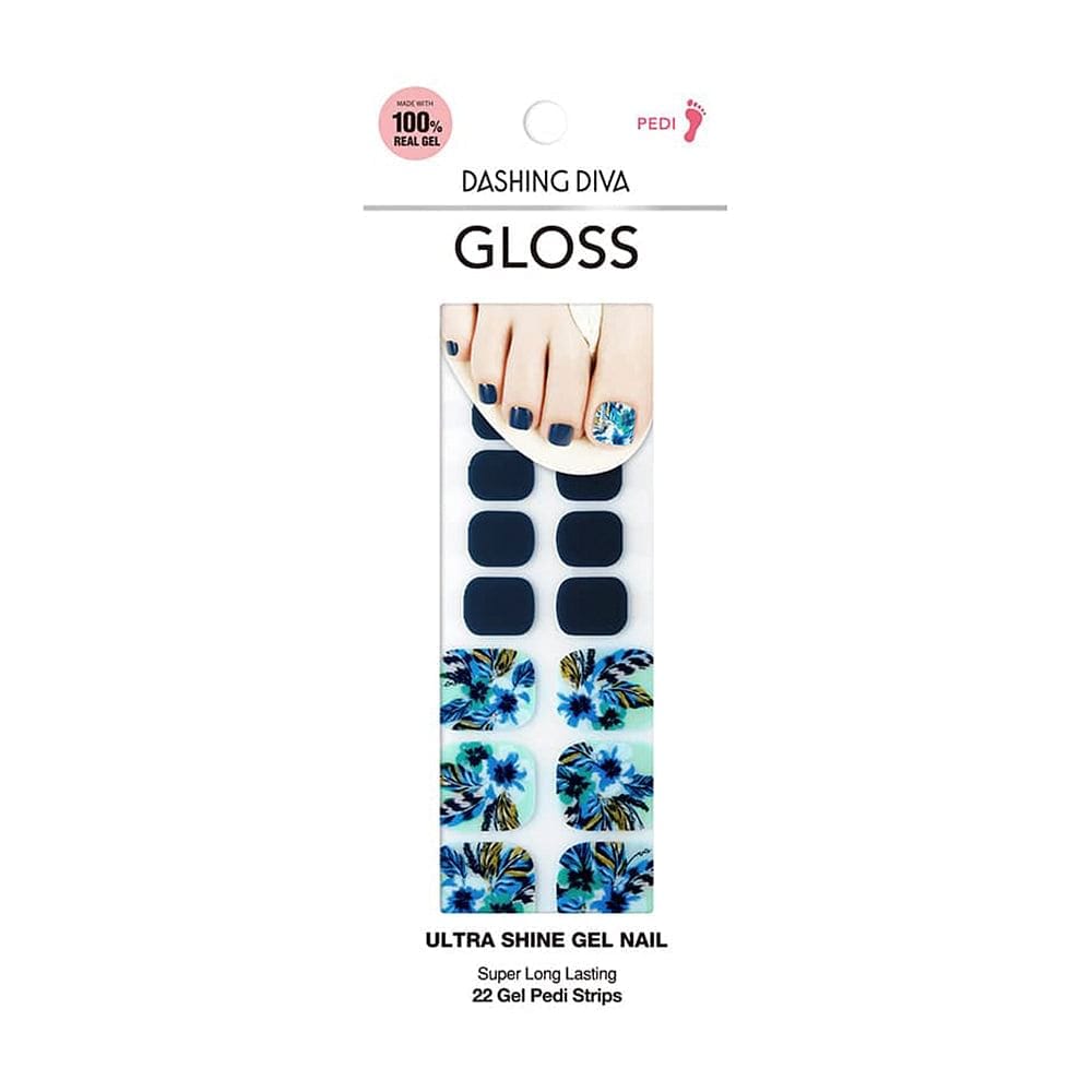 DASHING DIVA GLOSS Blue Bandan