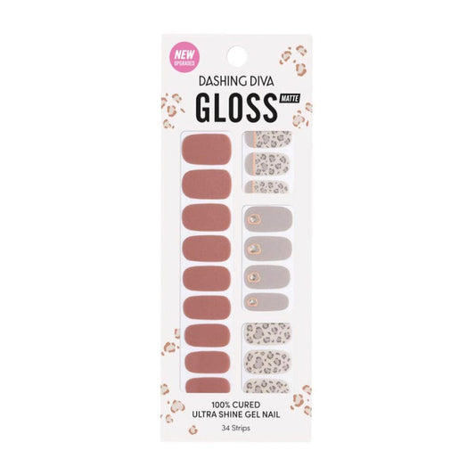 DASHING DIVA GLOSS Milky Leopard