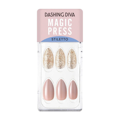 DASHING DIVA MAGICPRESS Ballerina Beige