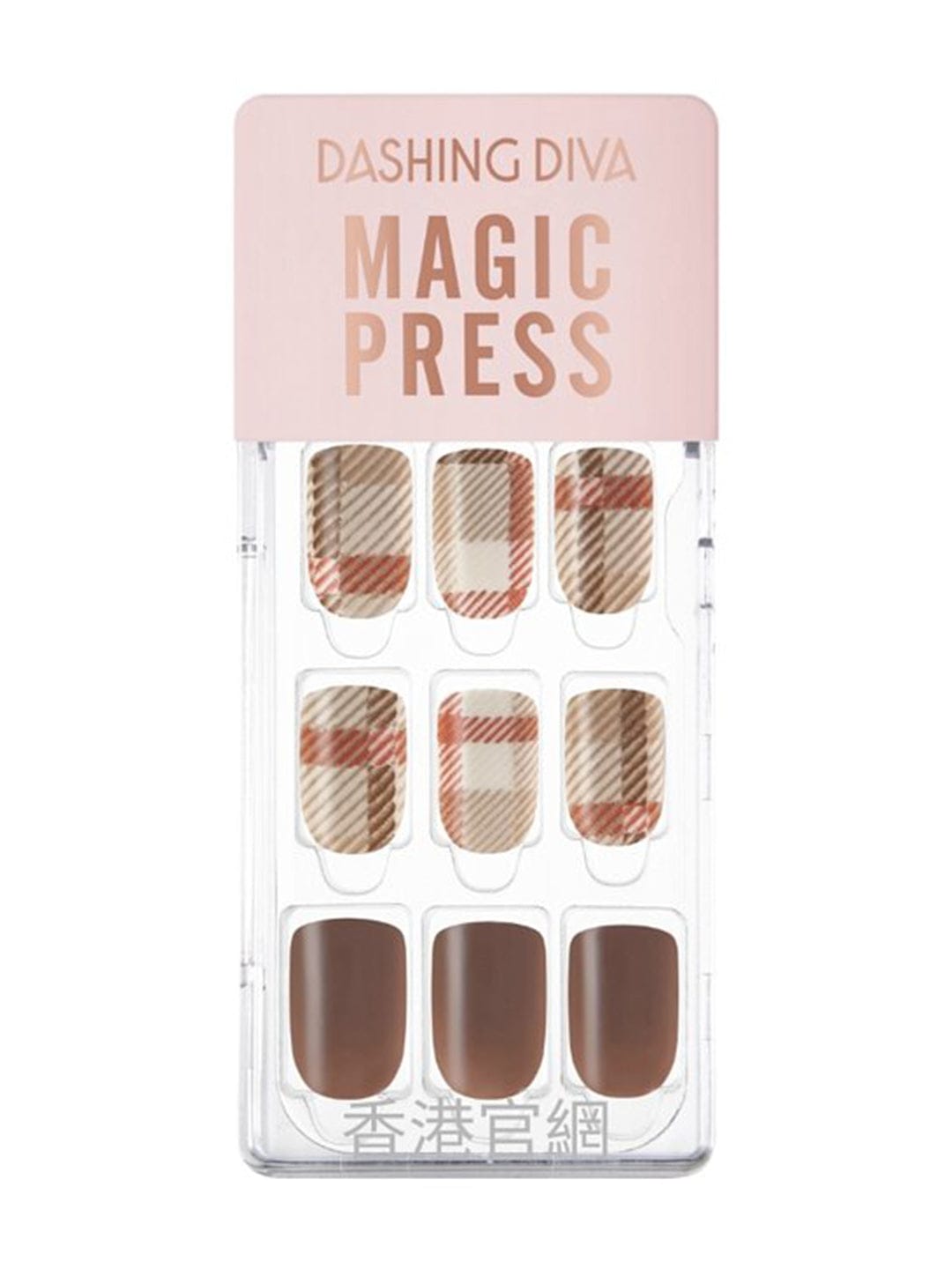 DASHING DIVA MAGICPRESS COCOA CHECK