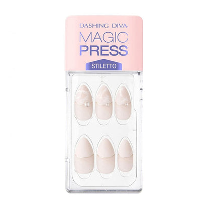 DASHING DIVA MAGICPRESS Cream Marble