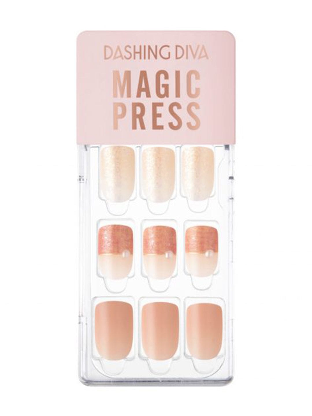 DASHING DIVA MAGICPRESS LINEN PEACH