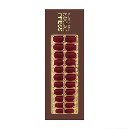 DASHING DIVA MAGICPRESS Meriot Burgandy