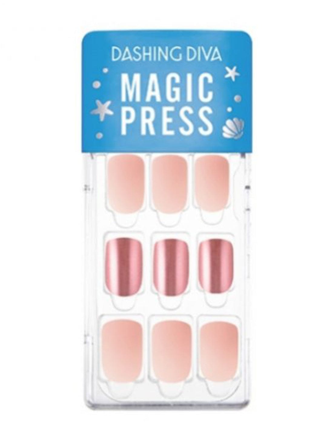 DASHING DIVA MAGICPRESS MILKY PINK METAL