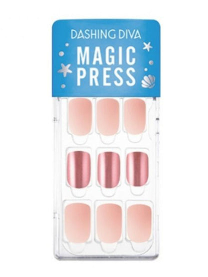 DASHING DIVA MAGICPRESS MILKY PINK METAL