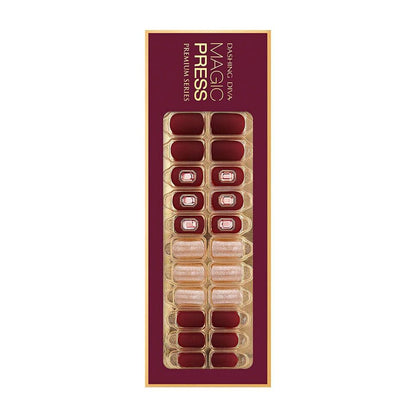 DASHING DIVA MAGICPRESS Queen Burgandy