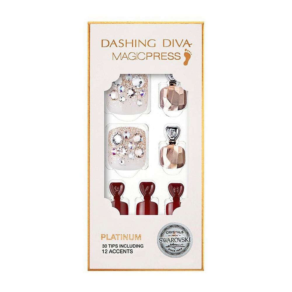 DASHING DIVA MAGICPRESS Red Shine