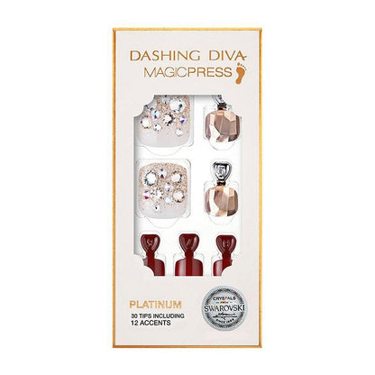 DASHING DIVA MAGICPRESS Red Shine