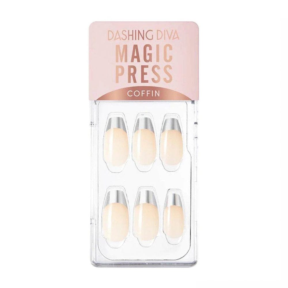 DASHING DIVA MAGIC PRESS Silver Chic French