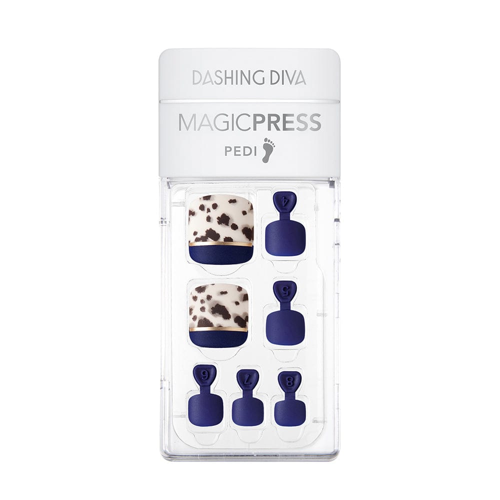 DASHING DIVA MAGICPRESS Smudged Leopard