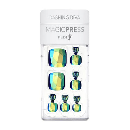 DASHING DIVA MAGICPRESS Teal Green Gem