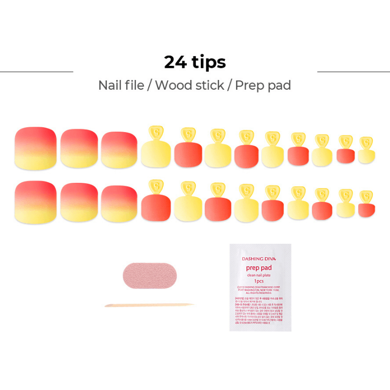 DASHING DIVA MAGICPRESS Peach Mojito