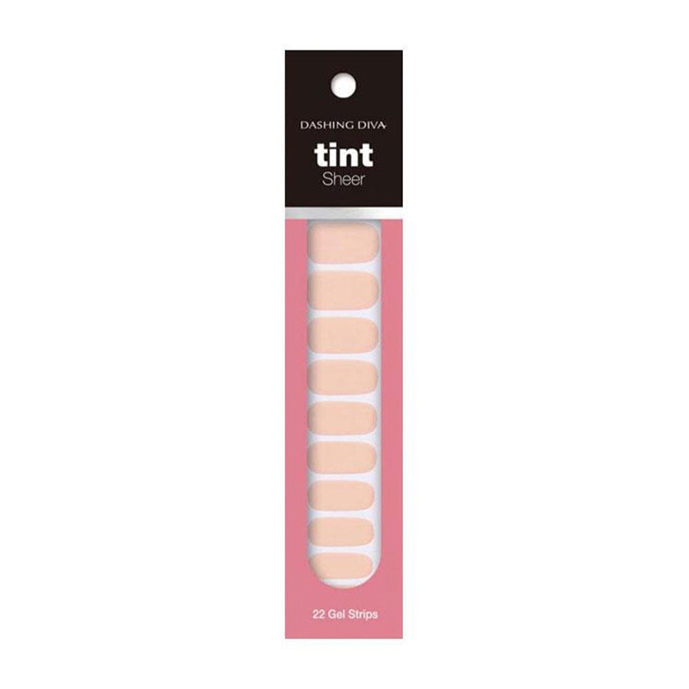 DASHING DIVA TINT GEL STRIP #01 Milky Hardener