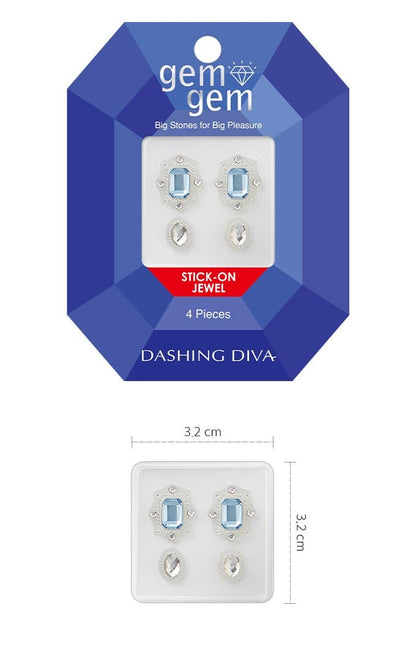 DASHING DIVA  GEM GEM  Blue Sky Stone