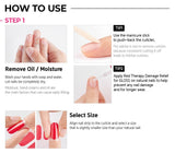 How to use DASHING DIVA TINT GEL STRIP #04 Baby Doll