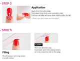how to use DASHING DIVA GLOSS Champagne Mix 3