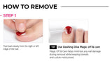 how to remove  DASHING DIVA Gel Strip In my dream