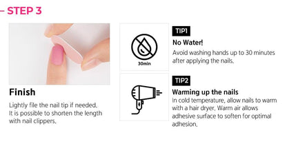 Tips for DASHING DIVA MAGICPRESS Cream Marble