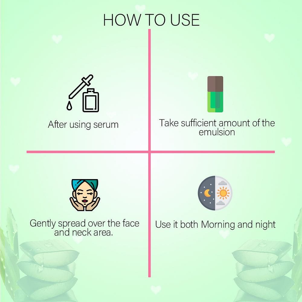 How To Use It's Skin Aloe Relaxing Emulsion 