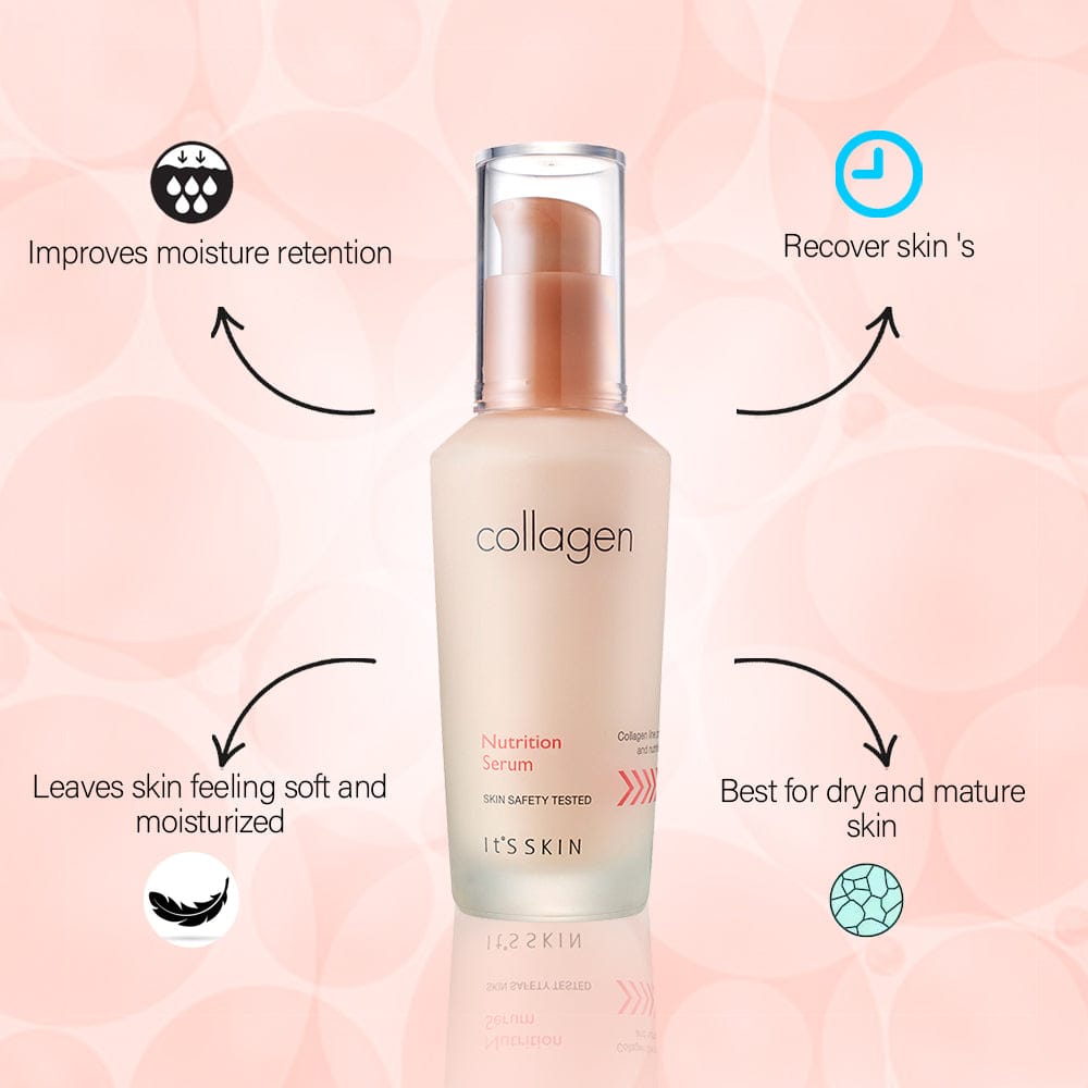Benefits Of It's Skin Collagen Nutrition Serum For Dry and Mature Skin 