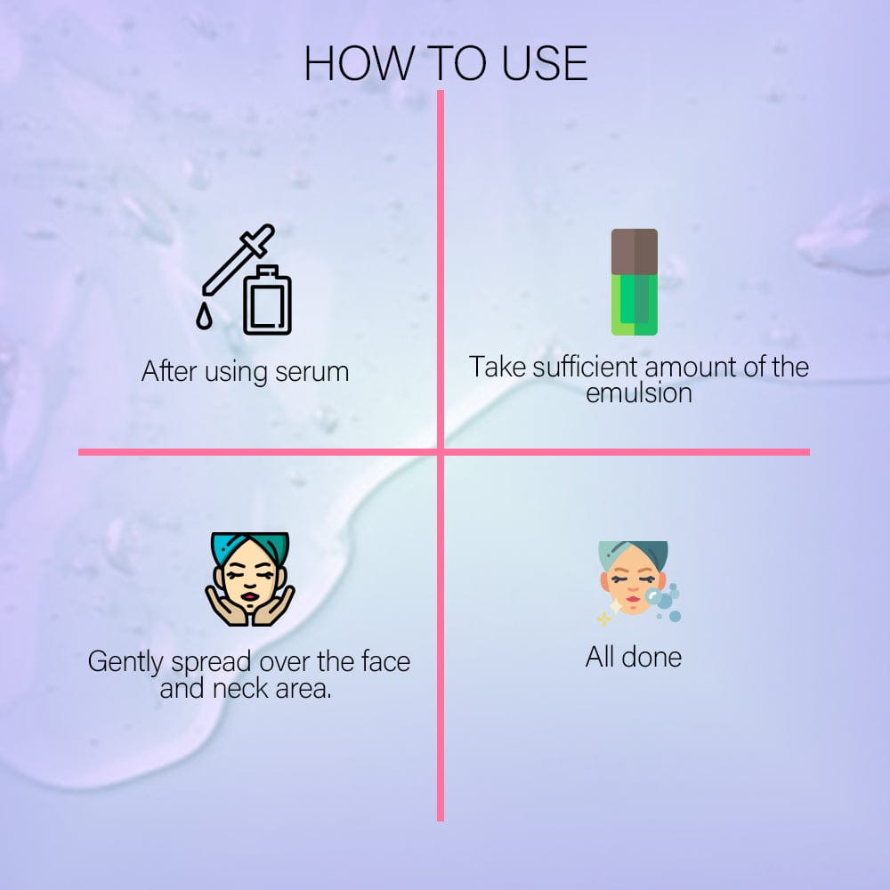 How To Use It’s Skin Hyaluronic Acid Moisture Emulsion For Moisturise and Hydrates Unisex (150 ml)