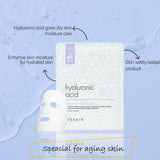Benefits of It's Skin Hyaluronic Acid Moisture Mask Sheet (set of 5)