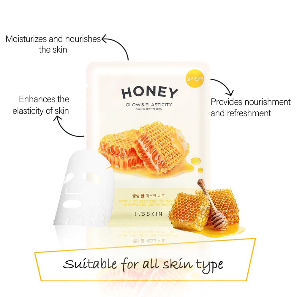 Benefits of It's Skin The Fresh Mask Sheet -Honey