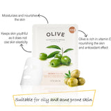 Benefits of It's Skin The Fresh Mask Sheet-Olive